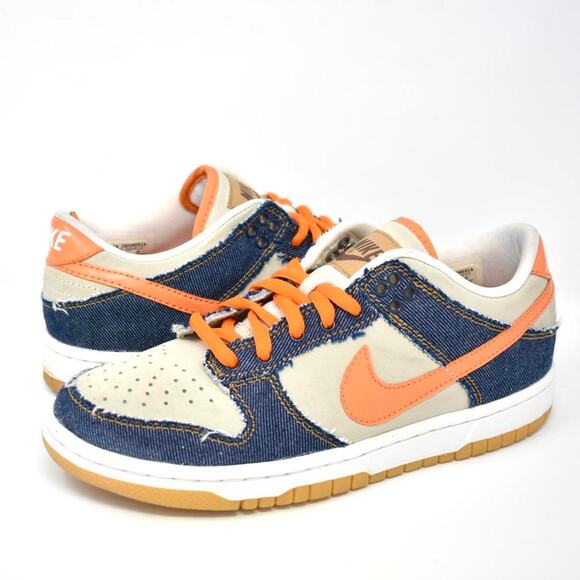 2007 Nike Dunk Low “Orange Denim”